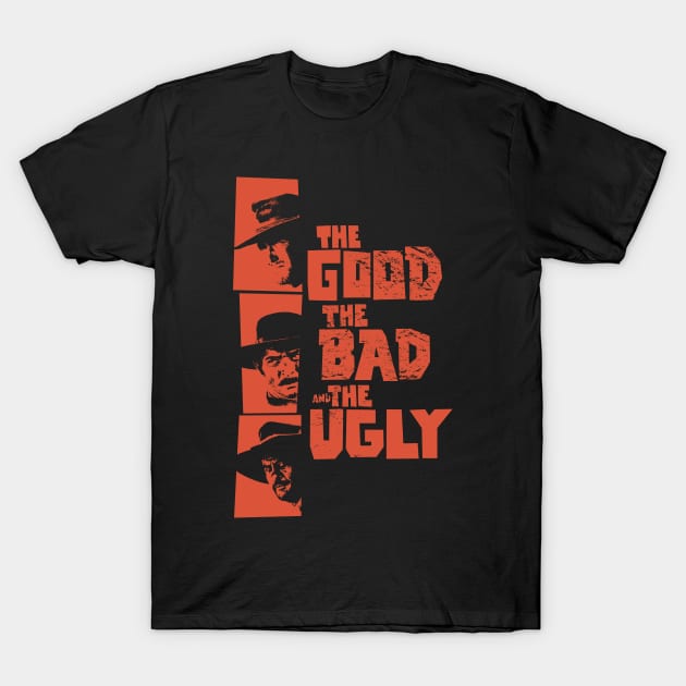 Sergio Leone - The Good, the Bad, and the Ugly Tribute T-Shirt by Boogosh